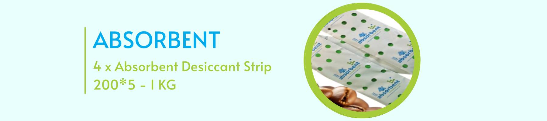 4 x Absorbent Desiccant Strip