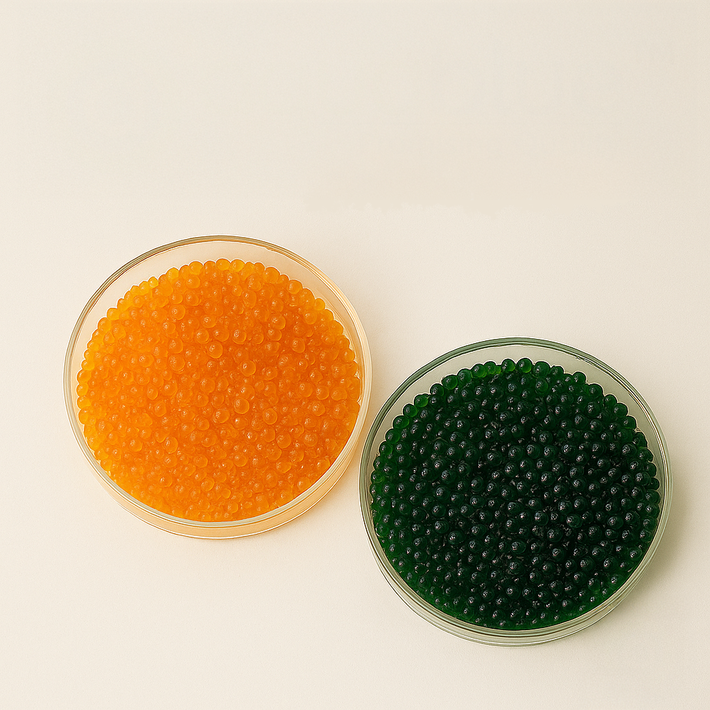 Silicagel Orange To Green Beads 2